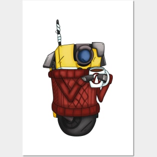 Borderlands Cosy Sweater Claptrap Posters and Art